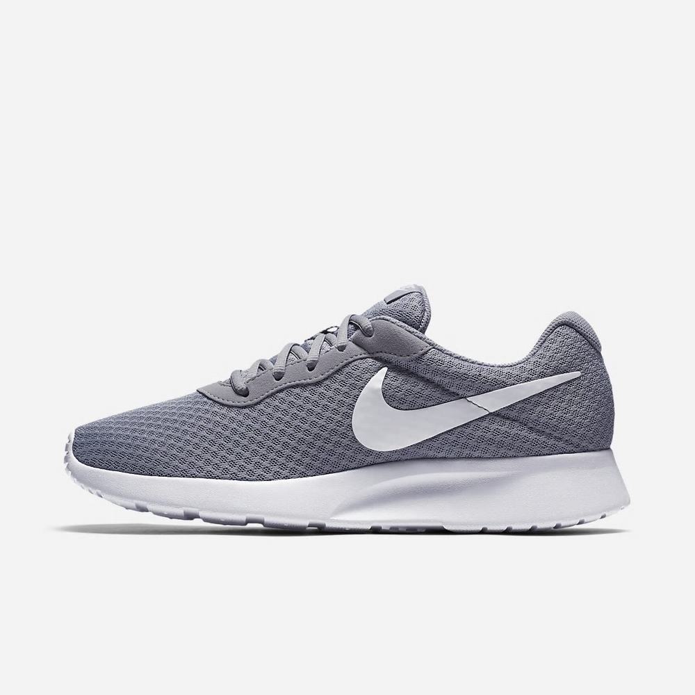 Sneakers Nike Tanjun Grise 0135-768 Wolf Grey/White Homme | HHD-93788033